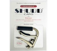 Shubb C5n Brushed Nickel Banjo/Mandolin Capo