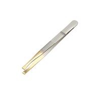 SHUBEIEUMI Professional Tweezer, Stainless Steel Precision Tweezers, Precision Tweezers for Facial Hair & Ingrown Hair Removal