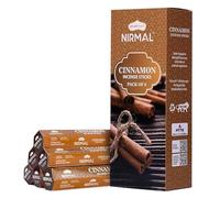 Shubhkart Hexa Cinnamon Incense Sticks, Pack of 6, Total 120 Sticks for Calming, Stress Relief and Mindful Meditation, Eco-Friendly, Non-Toxic and Aromatic Incense