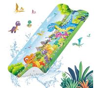 SHUCHING Dinosaurs Bath Mat Non Slip Kids, 100 X 40 cm Extra Long Baby Bathtub Mat Anti Slip, Boys Shower Mat Non Slip Anti Mould for Bathroom Machine Washable