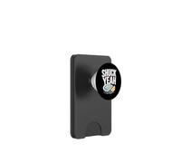 Shuck Yeah Oyster Lemon Seafood PopSockets PopWallet for MagSafe