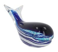 Shudehill Giftware Art in Glass Handmade Whale Figurine l 351320