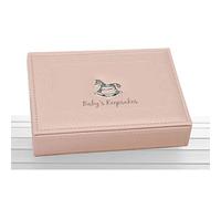 Shudehill Giftware Baby Girl Pink Keepsake Box