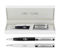 Shudehill Giftware Bridgewater Mr & Mrs Wedding Pen Set 341500