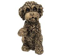 Shudehill Giftware Bronze Cockapoo Paw Up Small