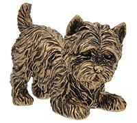 Shudehill Giftware Bronze Westie Playing Small