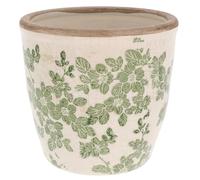 Shudehill Giftware Ceramic Clematis Garden Planter and Vases in Bouquet, Jug, Traditional and More! (Large Planter)
