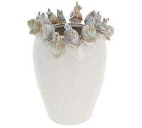 Shudehill Giftware Ceramic Snail Craft Vase & Planters in Small and Medium sizes (Vase Small)
