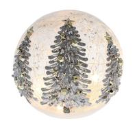 Shudehill Giftware Christmas Crackle LED Light Up Ball - Tree Large