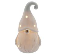Shudehill Giftware Christmas Frosty Winter White LED Light Up Gonk Ornament Home Decortion - Small or Medium Sizes (Medium)