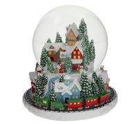 Shudehill Giftware Christmas Train Traditional Deluxe Musical Snow Globe Boxed