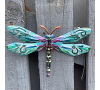 Shudehill Giftware Colourful Dragonfly - Small Plaque JD201110