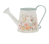Shudehill Giftware Cottage Garden Tin Watering Can Floral Decorative Metal (Height: 16.5 x Width: 24.5 x Depth: 14 in cm)