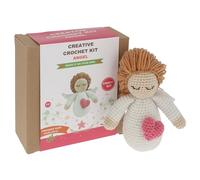 Shudehill Giftware Creative Crochet Kit for Adults - DIY Angel Craft Set, Perfect for Beginners, Includes All Materials & Instructions for a Fun, Easy Crochet Project