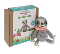 Shudehill Giftware Creative Crochet Kit for Adults - DIY Sloth Craft Set, Perfect for Beginners, Includes All Materials & Instructions for a Fun, Easy Crochet Project
