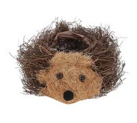 Shudehill Giftware Cute Coir Planters Wildlife Collection - Bee's, Robins, Hedgehog, Chicken, Owl and More in Two Sizes (Hedgehog, Small)