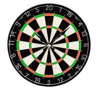 Shudehill Giftware Dart Board Clock, Glass Face 30cm Diameter