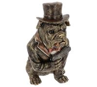 Shudehill Giftware Dudes Dog British Bulldog Themed Fun Statue Home Ornament Unique Gift Idea For Him