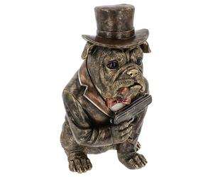 Shudehill Giftware Dudes Dog British Bulldog Themed Fun Statue Home Ornament Unique Gift Idea For Him