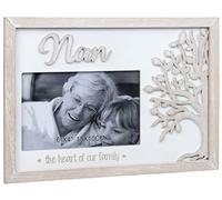 Shudehill Giftware Family Tree Wooden Photo Frame - Nan