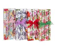 Shudehill Giftware Fragrant Garden Scented Drawer Liners - 8 Liners 420x285mm - Gift Boxed (Peony)