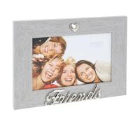 Shudehill Giftware From the Heart Silver Frame - Mum, Dad, Friends & More Designs (Friends)