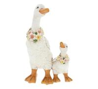 Shudehill Giftware Garden Garland Mum and Baby Duck Ornament Indoor/Outdoor Figurine Boxed
