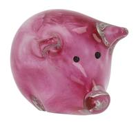 Shudehill Giftware Joe Davies Art in Glass Handmade Pig Figurine l 351310
