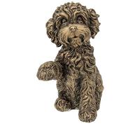 Shudehill Giftware Large Bronze Cockapoo Ornament Paw Up Figurine