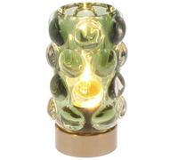Shudehill Giftware Luxe LED Lamp - Tall Bubble Green - Battery Powered (Batteries Included) - Durable Reusable Decorative Home Lighting