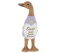 Shudehill Giftware Mini Sentimental Duck Collection for Mum, Nan, Sister, Family and more - A cute little gift to someone special (Sister)