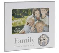 Shudehill Giftware Modern Sentimental Photo Frame 6 x 4 Picture Frame for Mum, Friend, Family, Sister and More! (Family)