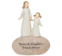 Shudehill Giftware Mother Daughter Friends Forever Angel Pebble