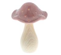 Shudehill Giftware Mushroom Glow Lamp - Grey, Pink, Green and More Colours and Sizes (Large Pink)