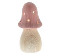 Shudehill Giftware Mushroom Glow Lamp - Grey, Pink, Green and More Colours and Sizes (Small Pink)
