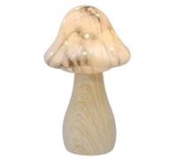 Shudehill Giftware Mushroom Glow Light Up Lamp Ornament - Grey, Sage or Pink Matt Finish (Tall Medium)