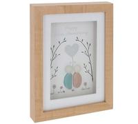 Shudehill Giftware Pebble Glass Portrait Plaque - Happy Silver Anniversary