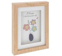Shudehill Giftware Pebble Glass Portrait Plaque Mum