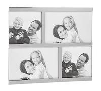 Shudehill Giftware Polished Silver Collage 4 Part Picture Frame