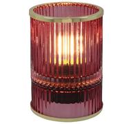 Shudehill Giftware Posh LED Lamp in Ball and Tube Designs - Large Purple - Battery Powered - Blue, Gold, Grey, Green and More Colours