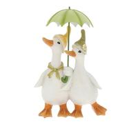 Shudehill Giftware Posy Puddle Umbrella Ducks- Part a wide collection of Lovely Ducks and Umbrellas, Over 6 Designs to Choose from! (Couple)