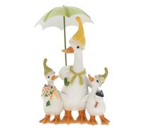 Shudehill Giftware Posy Puddle Umbrella Ducks- Part a wide collection of Lovely Ducks and Umbrellas, Over 6 Designs to Choose from! (Large Family)