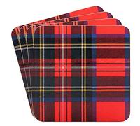 Shudehill Giftware Royal Stewart Tartan Coasters Set Of 4