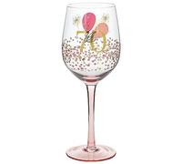 Shudehill Giftware Rush Blossom 70th Birthday Wine Glass JD 331786