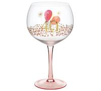 Shudehill Giftware Rush Blossom Special Birthday Gin Glass (40th)