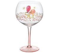 Shudehill Giftware Rush Blossom Special Birthday Gin Glass (50th)
