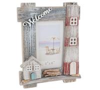 Shudehill Giftware Sandy Bay Beach Rustic Themed Design 6x4 Photo Frame