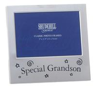 5" x 3" Special Grandson Photo Frame Occasion Present 73480, Silver