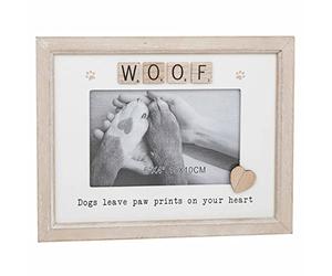 Shudehill Giftware Scrabble Sentiments Frame - Dog Photo Frame