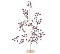 Shudehill Giftware Shimmer Crystal Christmas Tree Standing Sparkly Ornament - Silver, Gold or Purple, 35cm or 45cm Sizes (Purple, 45cm)